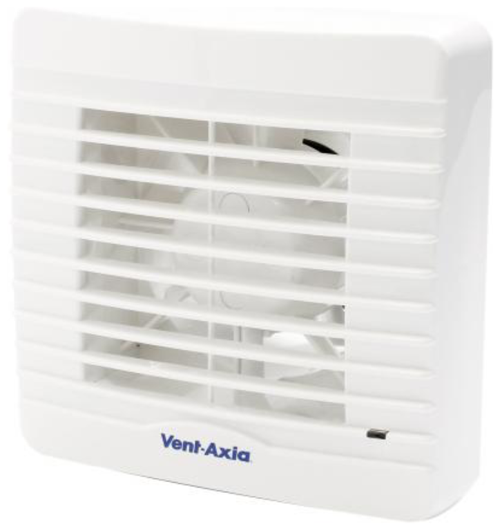 Fan, VA100SVXHT12 Axial Extractor, c/w Stat Timer & Shutter
