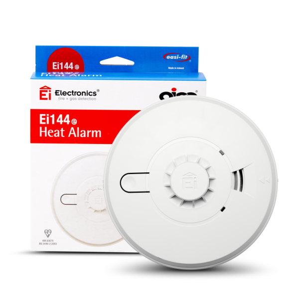 Heat Alarm, Mains Alkaline PP3 Battery, Back-up c/w Easi-fit Base - Image 6