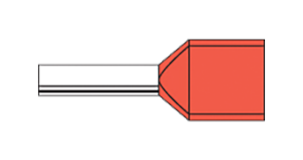 Ferrule, Twin Insulated Bootlace