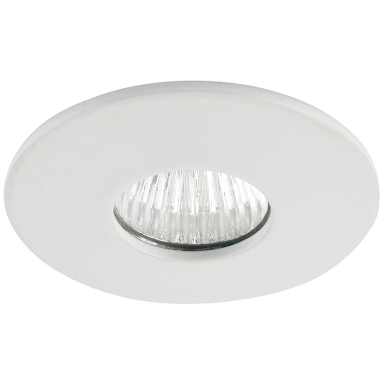 Luminaire, LALO Recessed LED 4000K IP44, c/w Clear Acrylic Diffuser