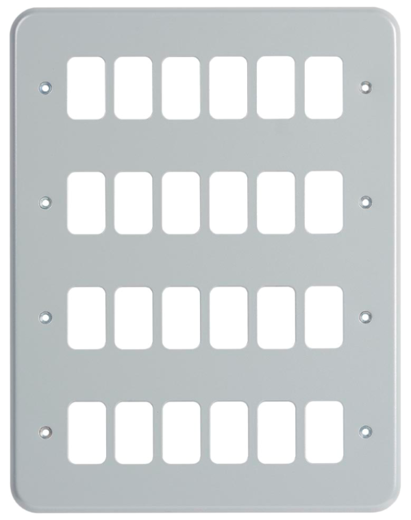 Frontplate, 24 Module