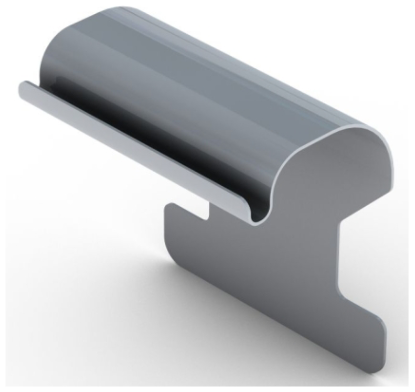 Clip, for Channel to Tray