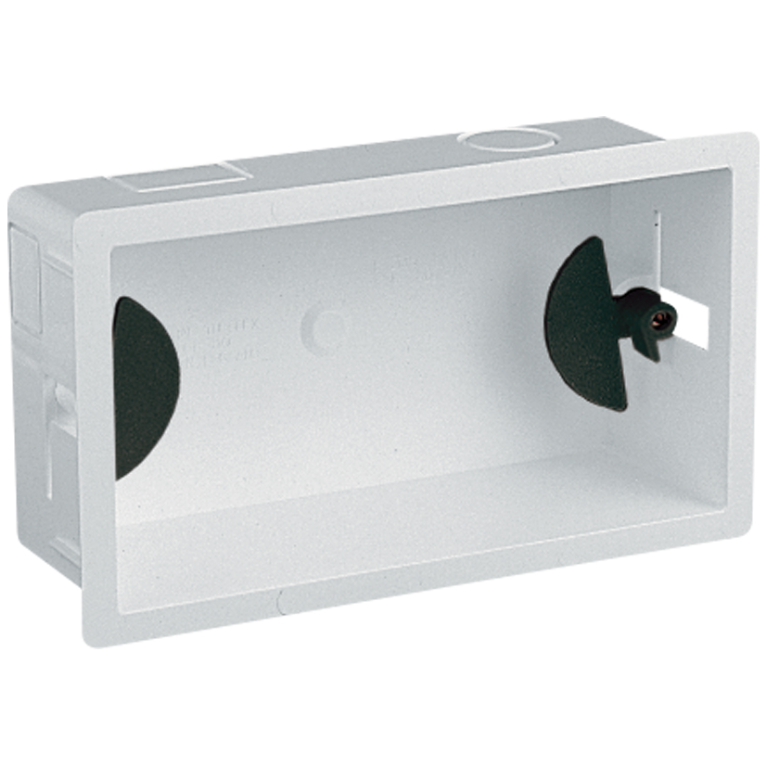Box, 2 Gang Dry Lining Flush, Adjustment 9-25mm