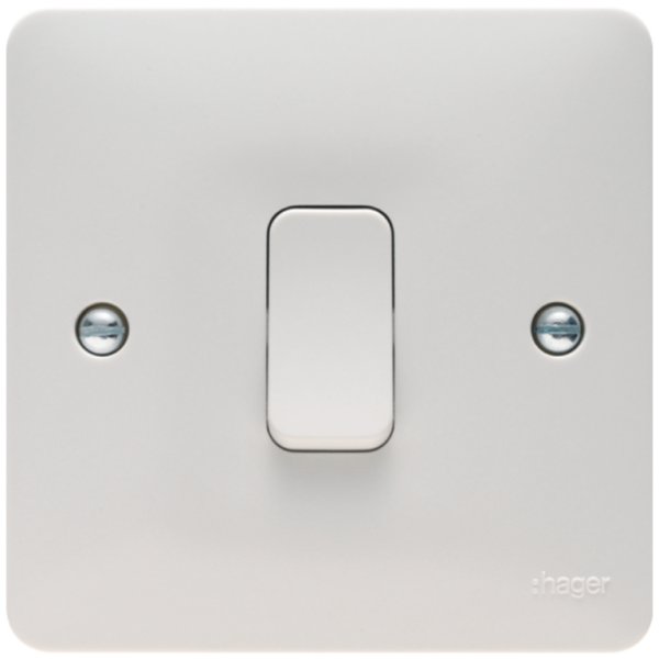 Hager WMPS12 Wall Switch