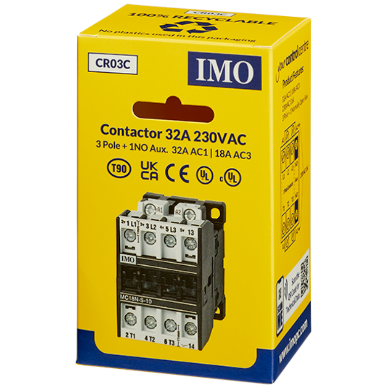 Contactor, AC1, MC18-S-10