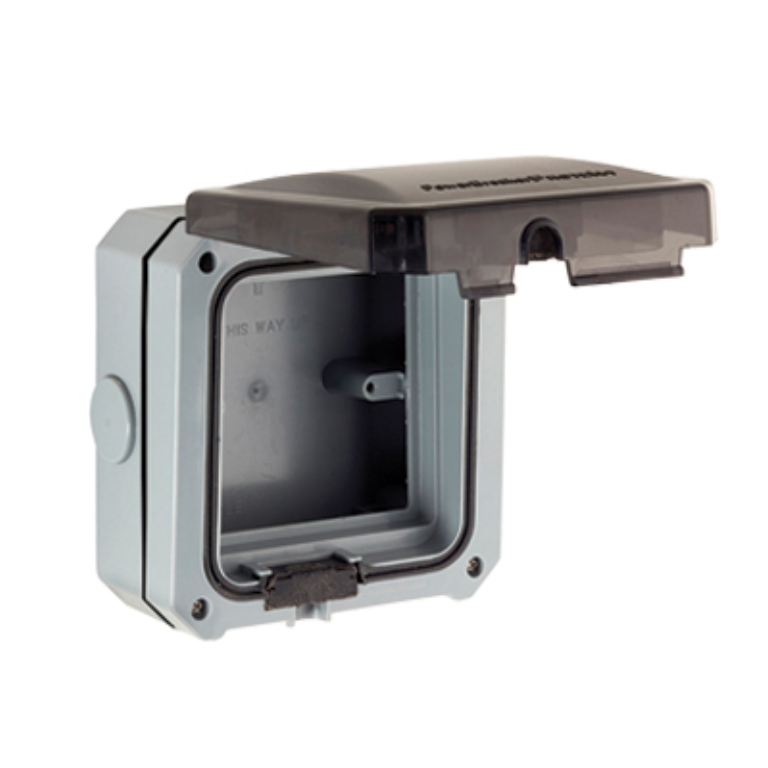 Enclosure, Weatherproof Sgl IP66