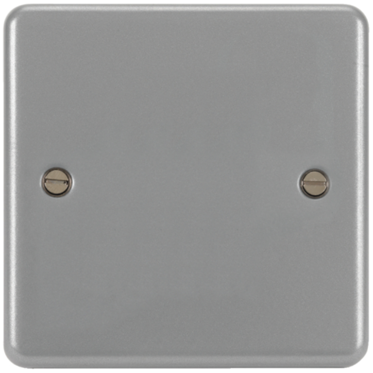 Hager WPP1 Blanking Plate 1 Gang Grey