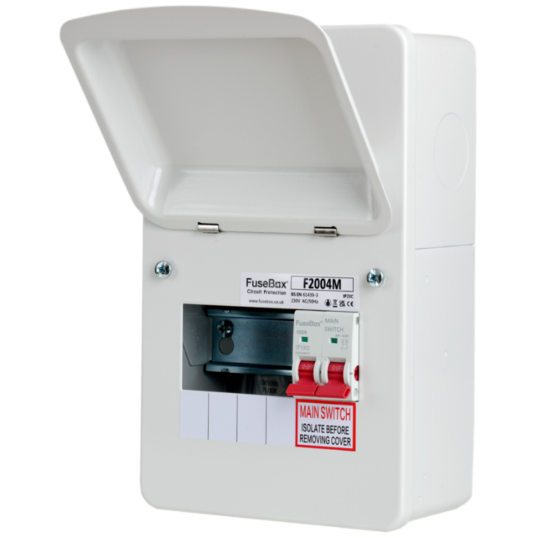 FuseBox F2004M Consumer Unt 4 Way 100A