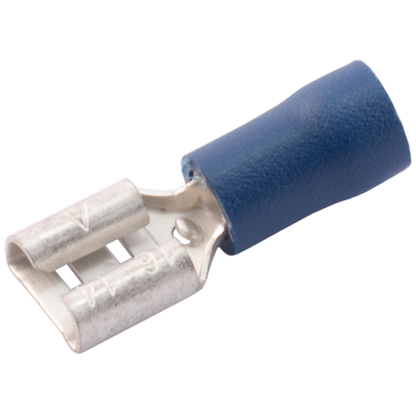 Terminal, Push-On Female Preinsulated, Pack 100