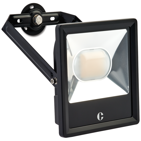 50W Floodlight, Colour Switchable IP65, Non PIR Tilt-Twist-Turn Bracket - Image 2