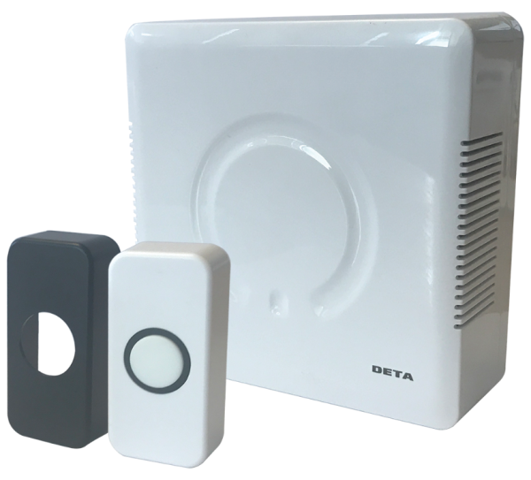 Door Chime, c/w Bell Push&White & Black Covers