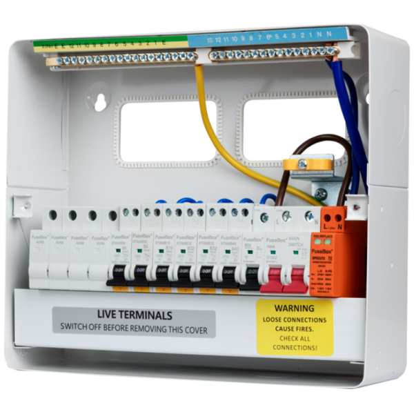 FuseBox F2010MX Con/Unt 10-Way SPD 100A - Image 6