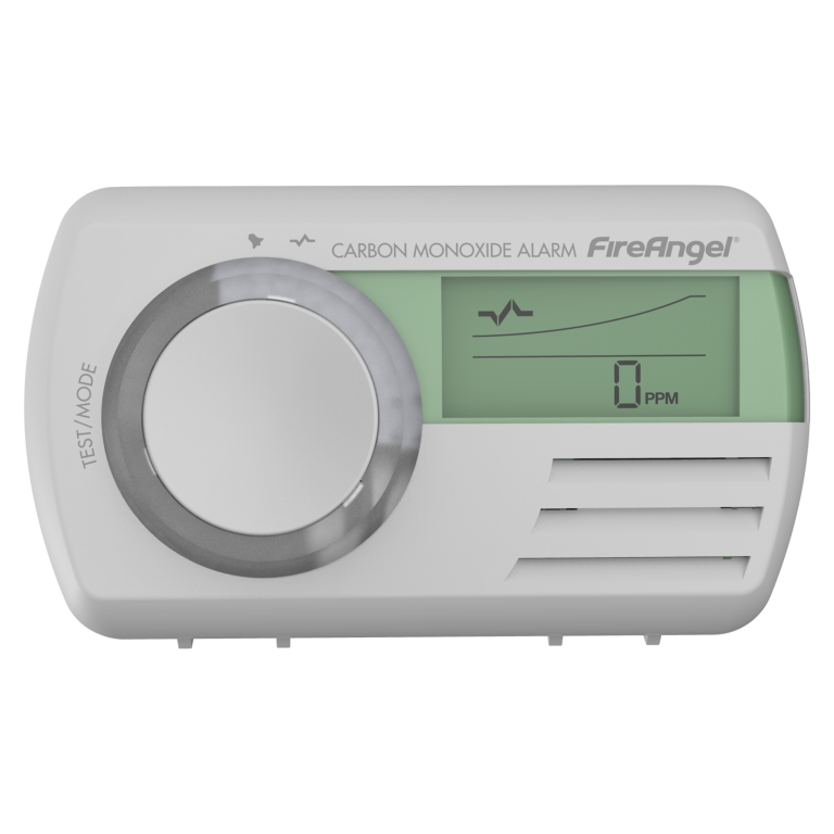 Carbon Monoxide Alarm, Digital Display, 7 Year Sealed for Life Battery