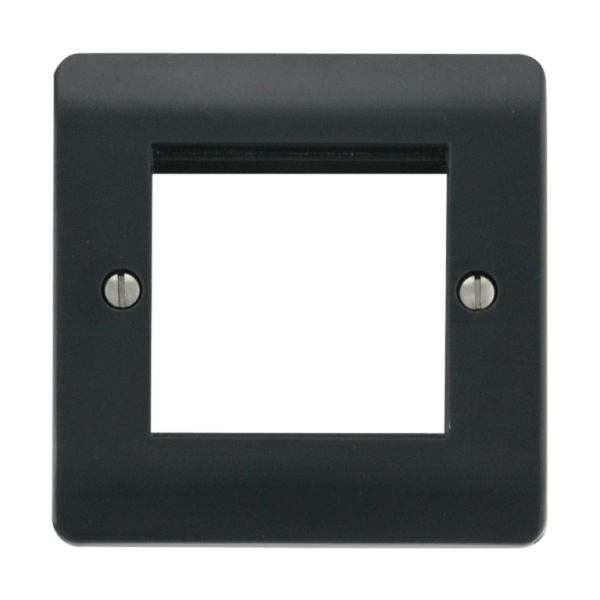 Click CMA311AG Frontplate 1G 2Aperture