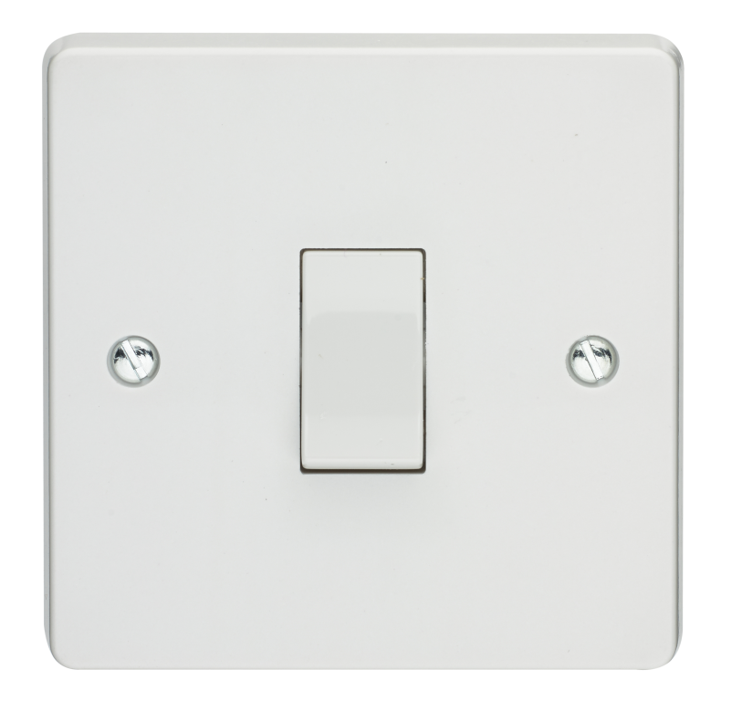 Plate Switch, 1 Gang Intermediate