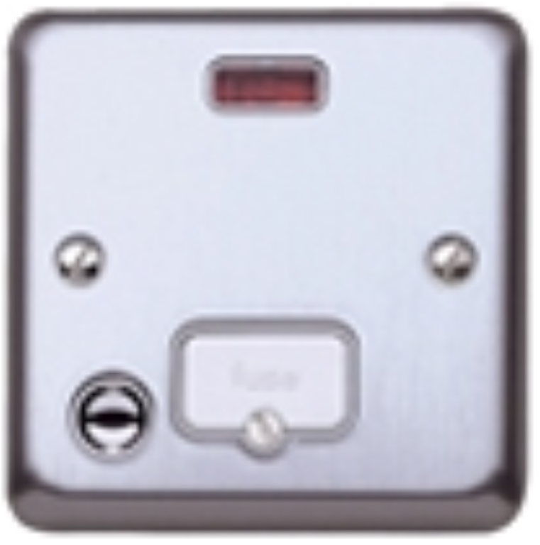 Connection Unit, Unswitched Fused c/w Neon & FO