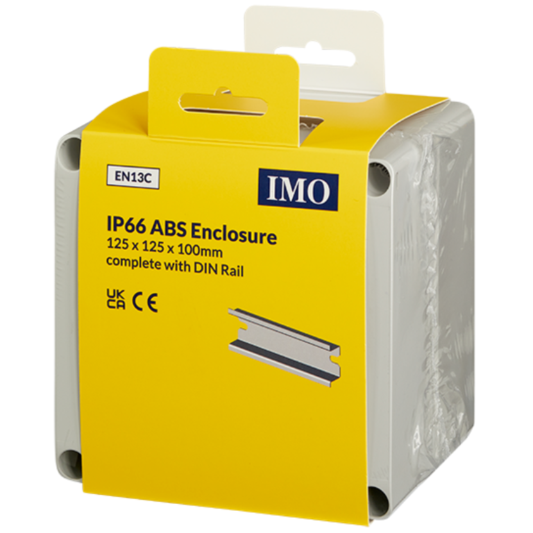 Enclosure, c/w Din-Rail, 4E(R)0003