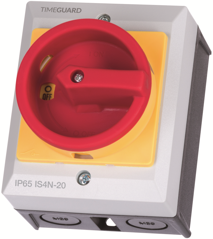 Switch, 4P Isolator Rotary IP65