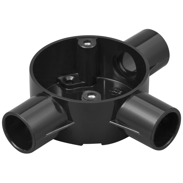 MT 20MM TEE BOX BLK