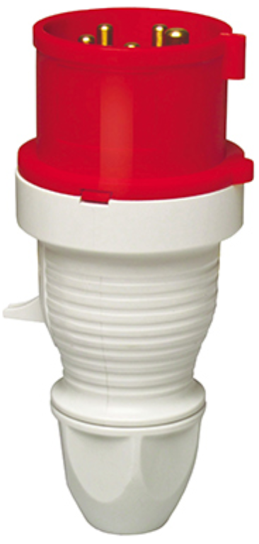 Plug, Flexible Cable Entry 3P+E, IP44