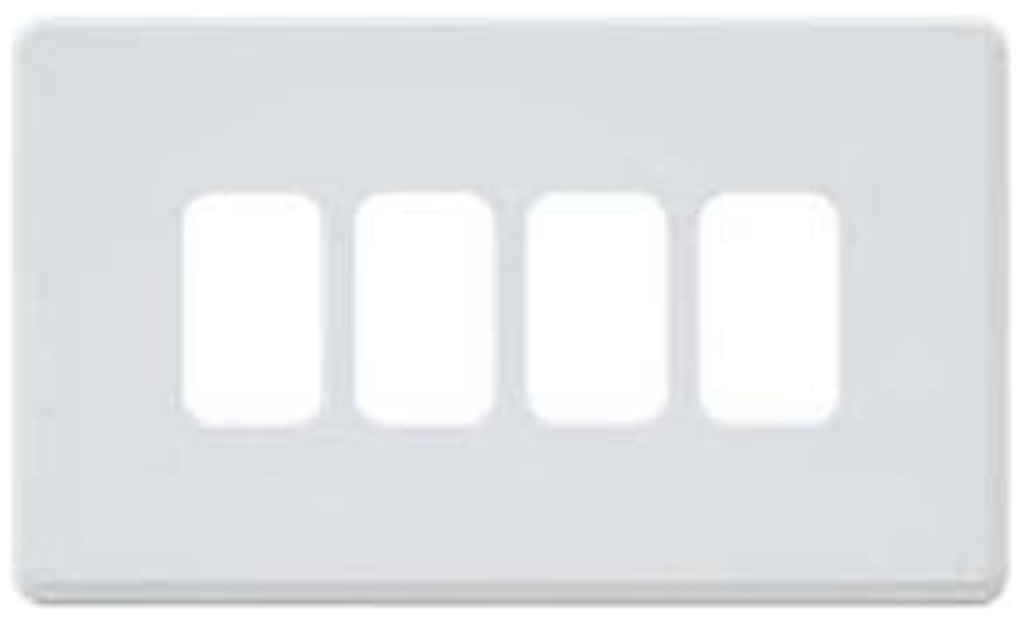 Frontplate, 4 Module Grid