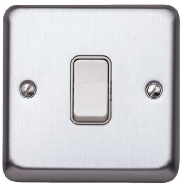 Plate Switch, 1 Gang 2 Way SP