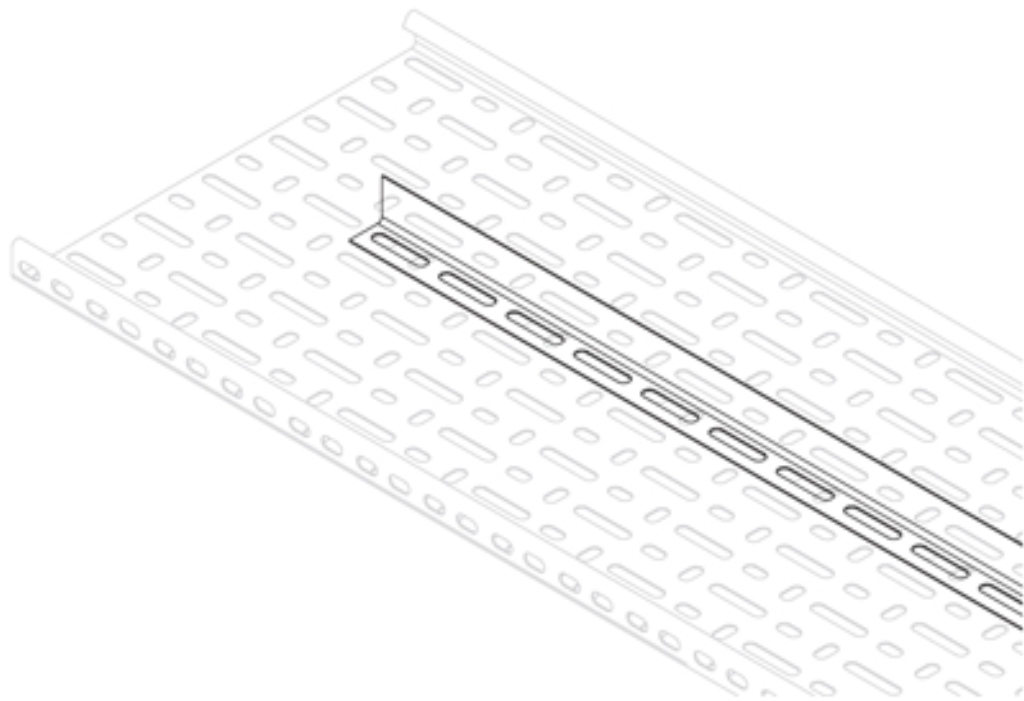 Metsec H/Duty Straight Divider 3m
