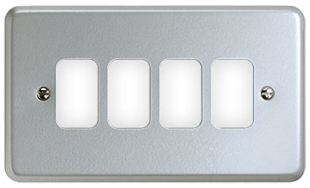 Frontplate, 4 Module