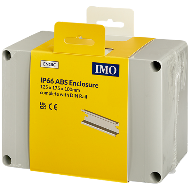 Enclosure, c/w Din-Rail, 4E(R)0005