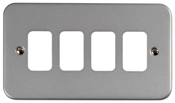 Grid Plate, 4 Gang