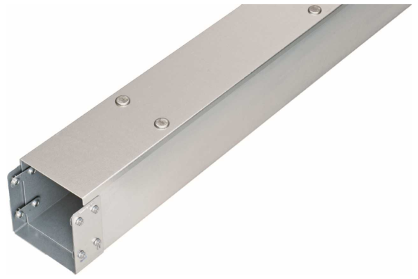 Trunking, 1 Compartment IP30/IP4X, c/w Lid & Coupler