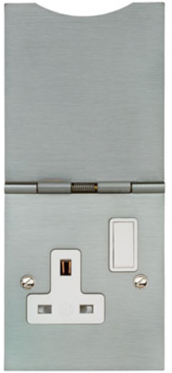 Socket, 1 Gang Switched Floor Mounting