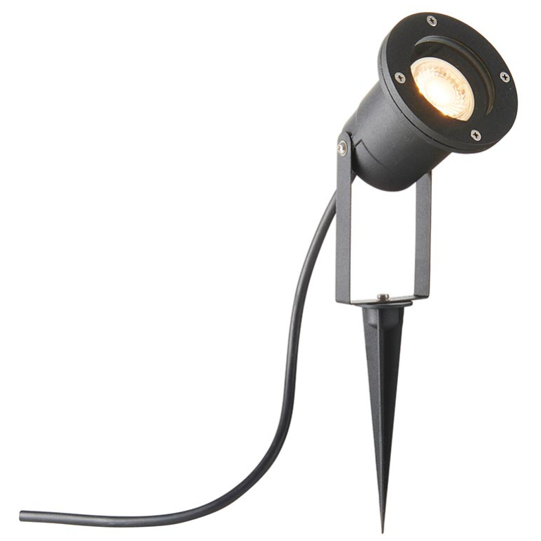 Spike Light, GU10 c/w 3m Flex IP44