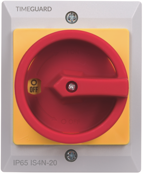 Switch, 4P Isolator Rotary IP65 - Image 2