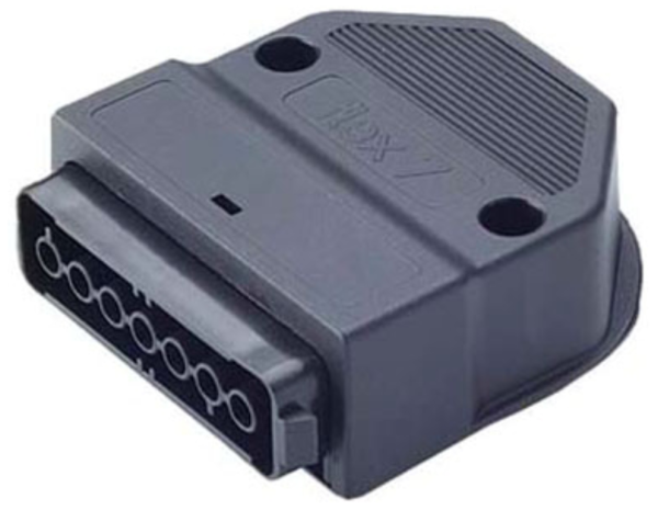 Socket, 7-Pole, Available in Multiples of 10