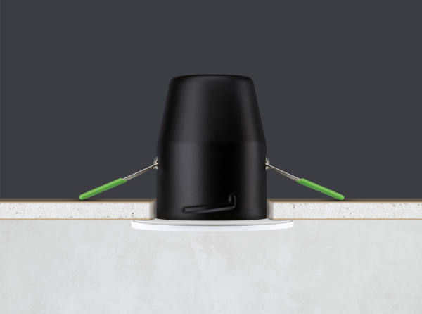 Downlight, Mains Twist & Lock, Unlamped Tilt No Bezel IP20 - Image 5