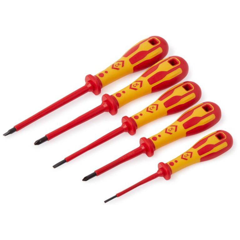 CK T49183D 5 Pce Screwdriver Set SL/PZD