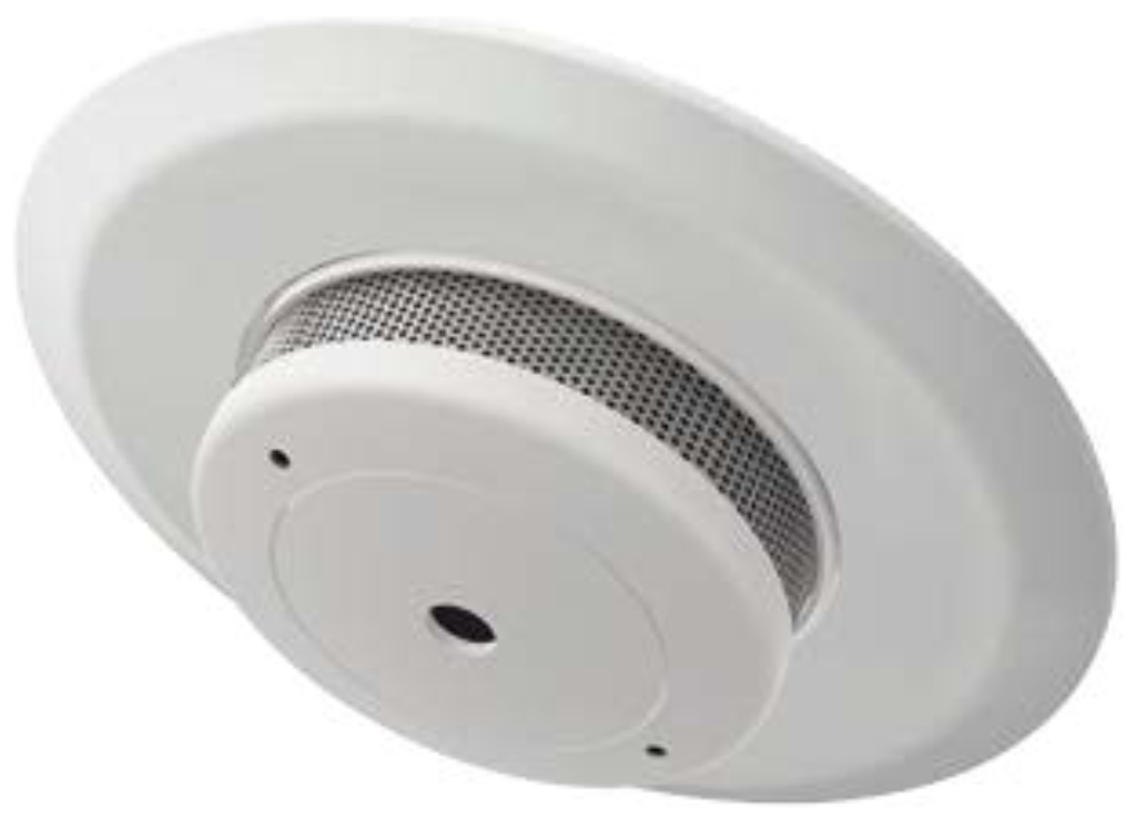 Smoke Alarm, RF Optical Standalone Recessed, Mains Powered 10Yr Battery
