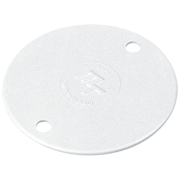 MT 85MM CIRC LID WHI