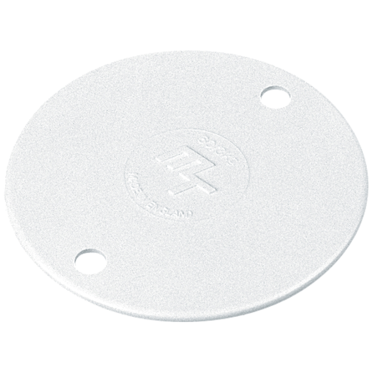 MT 85MM CIRC LID WHI