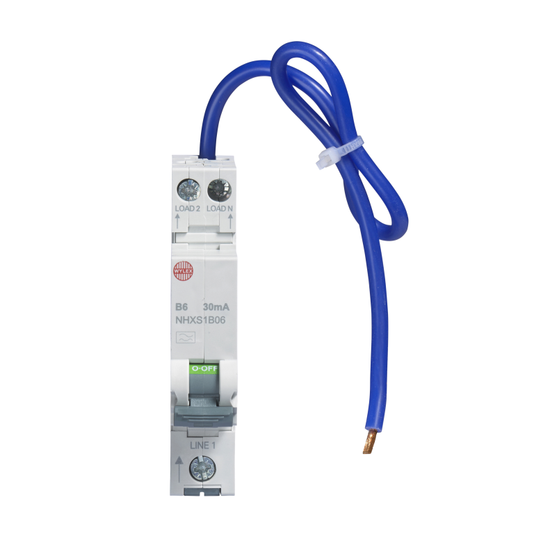 RCBO SP&N B 6A 30MA