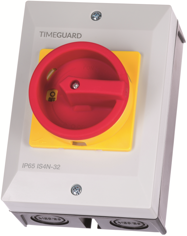 Switch, 4P Isolator Rotary IP65