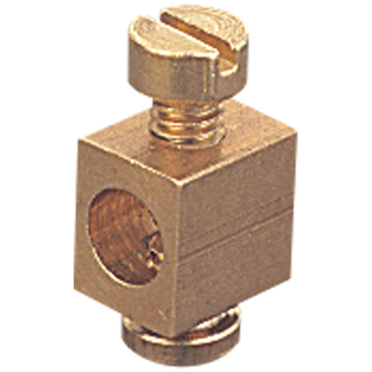 MT MET1 EARTH TERMINAL 15A BRASS