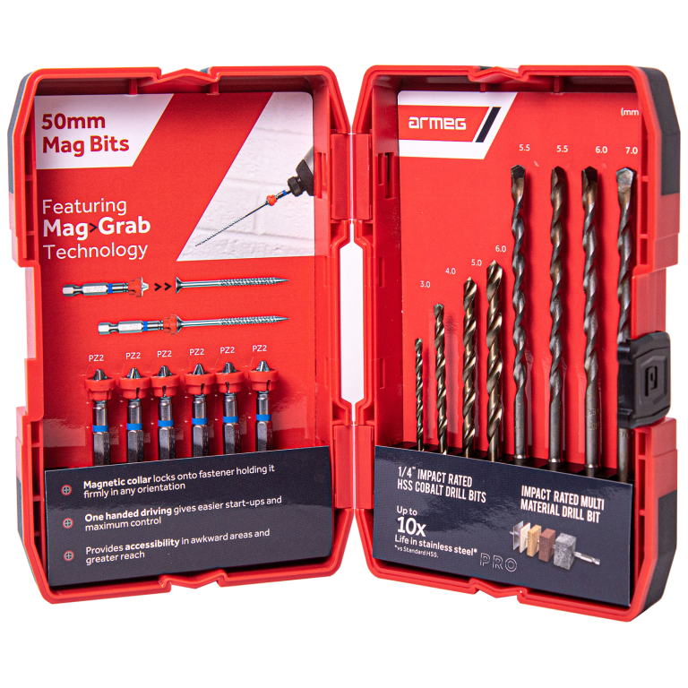ARMEG 14-PIECE TWISTER DRILL-DRIVE SET
