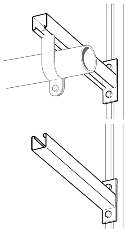 150MM SINGLE PLAIN CANTILEVER ARM (SA760
