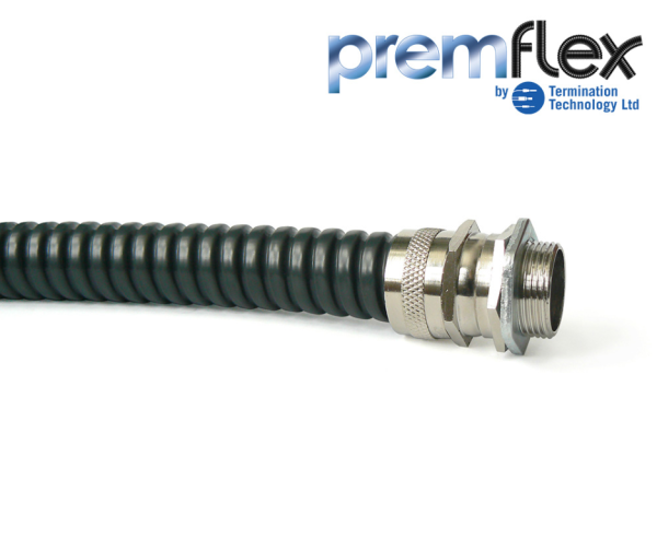 Conduit, Black PVC Coated