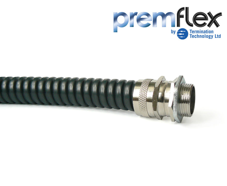 Conduit, Black PVC Coated