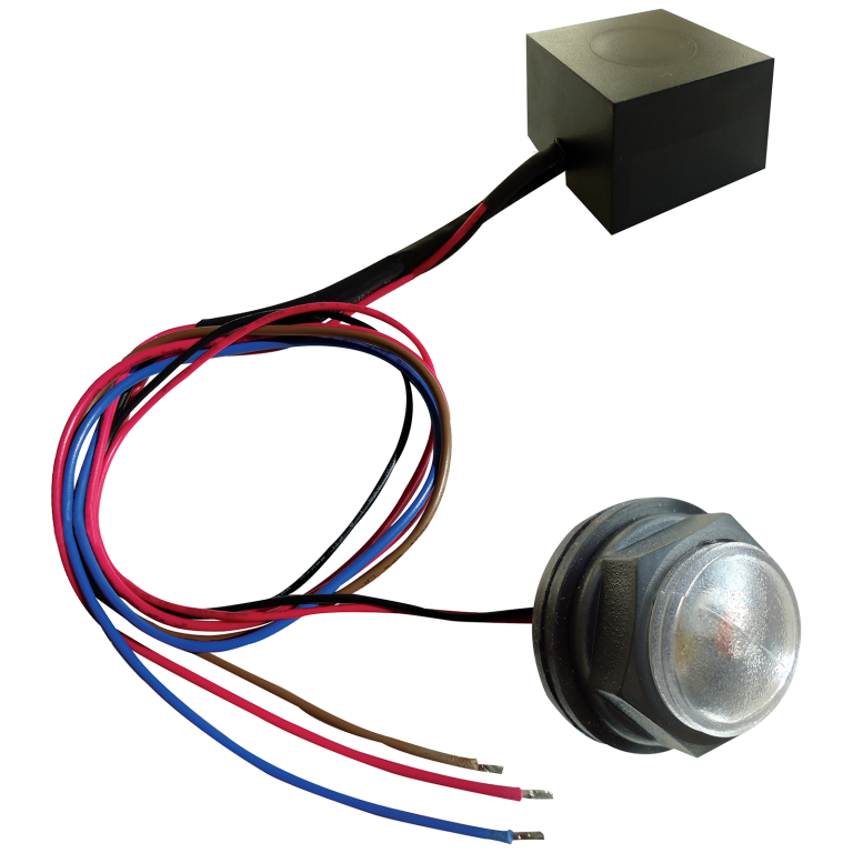 Photocell, Minature Remote Fixing, Switching to 70 Lux IP20
