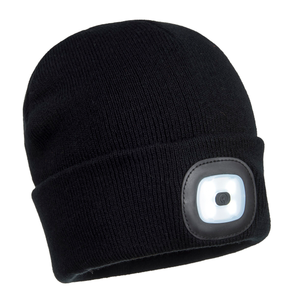 CK BEANIE HAT+INTEGRAL LED HEADLIGHT