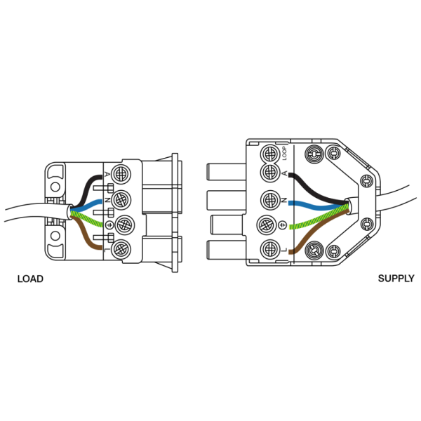 CLICK 20A 4POLE FLOW CONNECTOR - Image 2
